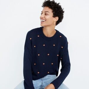 Madewell Crewneck Sweater Size XS Blue